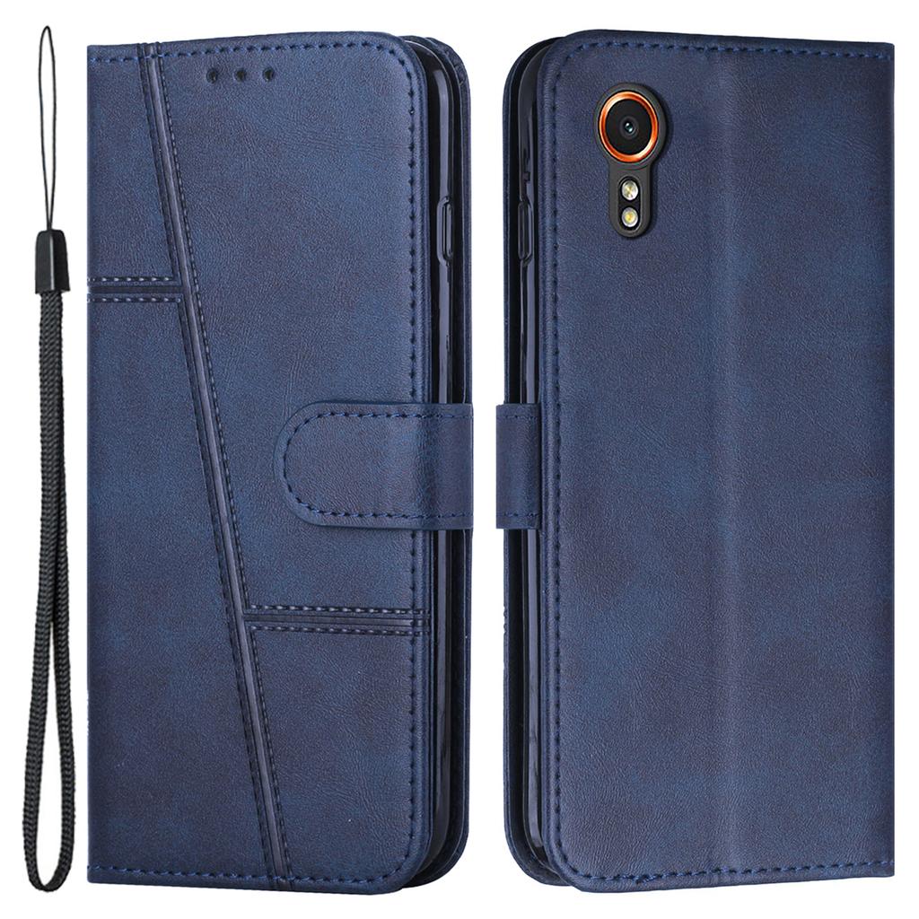 Wholesale PU Leather Cases for Samsung Galaxy Xcover7 Phone Stand Cover All-Round Protection Phone Shell