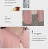 Women's Slim Round Neck Knitted Cardigan - Lightweight, Solid Color Sweater for Spring and Autumn