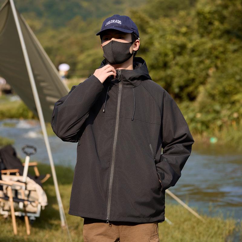 

Мужской и женский комплект куртки 3-в-1 с флисовой подкладкой, водонепроницаемой и ветрозащитной, для занятий альпинизмом на открытом воздухе M