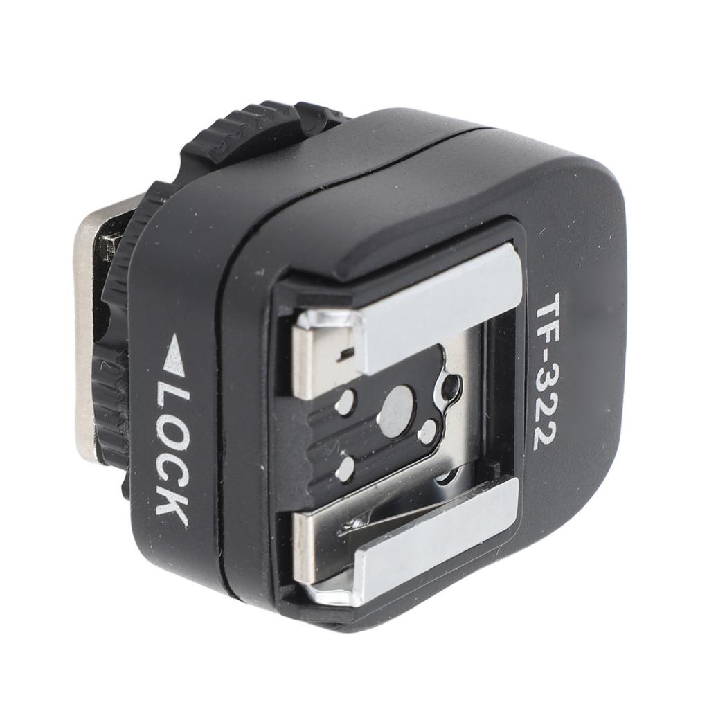 Flash Hot Shoe Sync Adapter with Extra PC Sync Port Pure Copper Interfac TTL Flash Hot Shoe