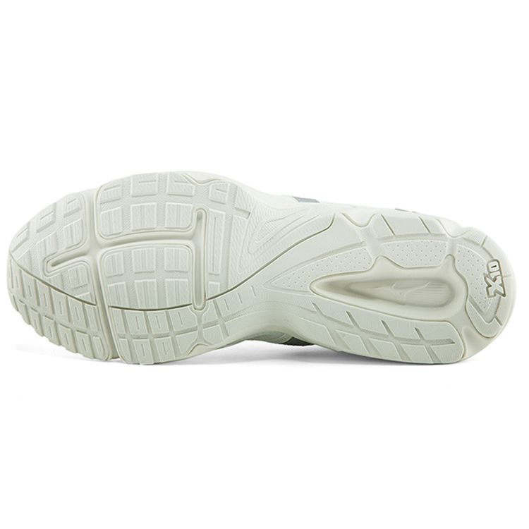 Mizuno Round Toe Lace-Up Retro Mesh Synthetic Leather Shock Absorbing Non-Slip Wear-Resistant Breathable Low-Top Casual Running Shoes D1GH212904