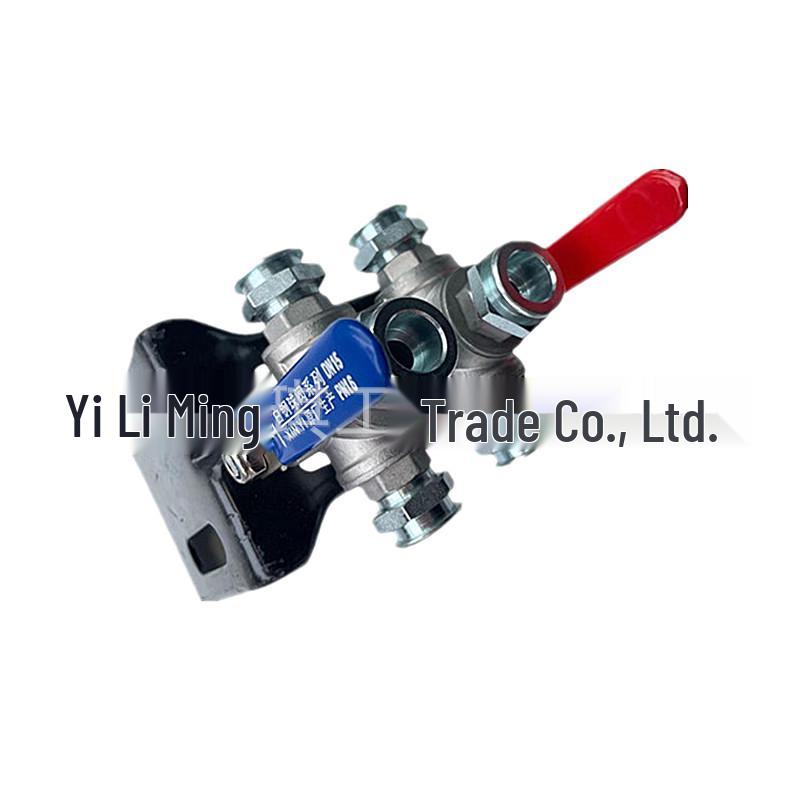 

Truck Dual Fuel Tank Six-Way Valve for Delong, Jiefang, Shandeka, Sany Heavy Duty Models Neutral