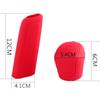 Universal Manual Hand Brake Case Silicone Gear Head Shift Knob Cover Gear Shift Collars Handbrake Grip Car Interior Decoration