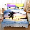 3D Print Coconut Tree Duvet Cover Set King Size Bedroom Set Bedding Ropa De Cama 200x200 Bed Sets For Girl 100% Polyester Fibre