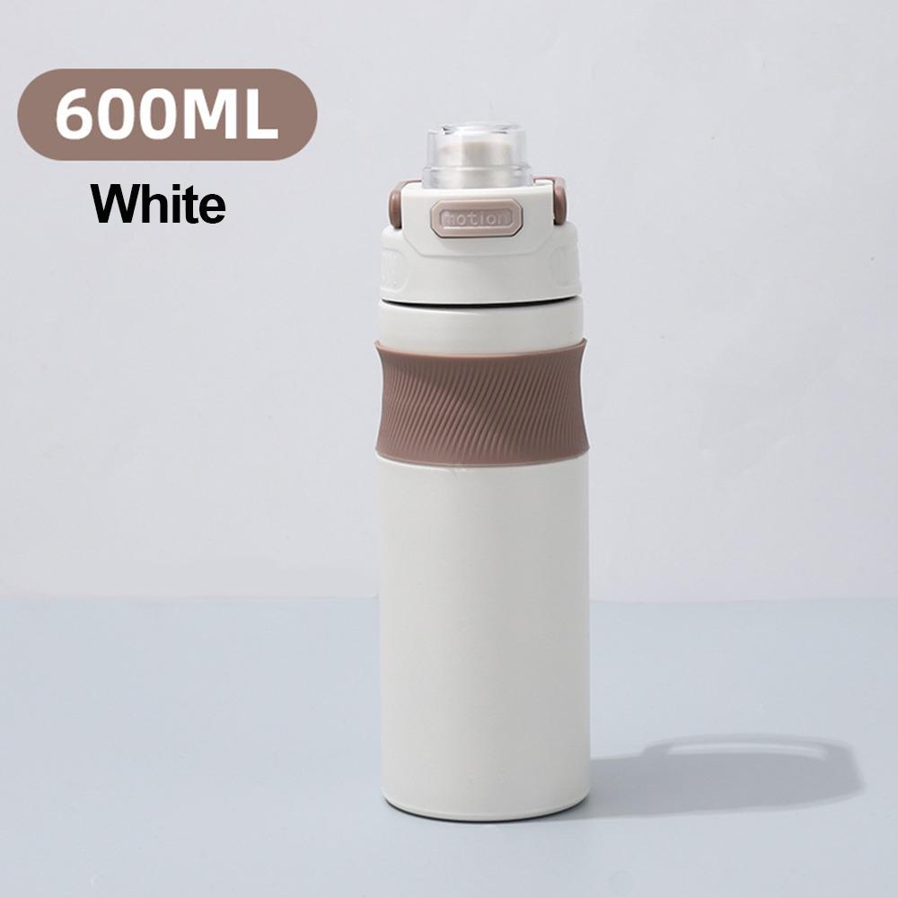 316 Stainless Steel Water Bottles 600ml Vacuum Mug Trendy Insulated Cup for Travel