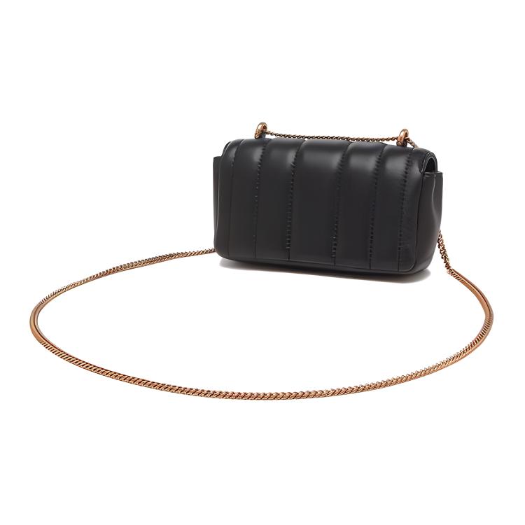 Tory Burch Kira Double T Logo Magnetic Closure Flap Nappa Leather Mini Shoulder Bag Women Shoulder Bag Black 142567-001