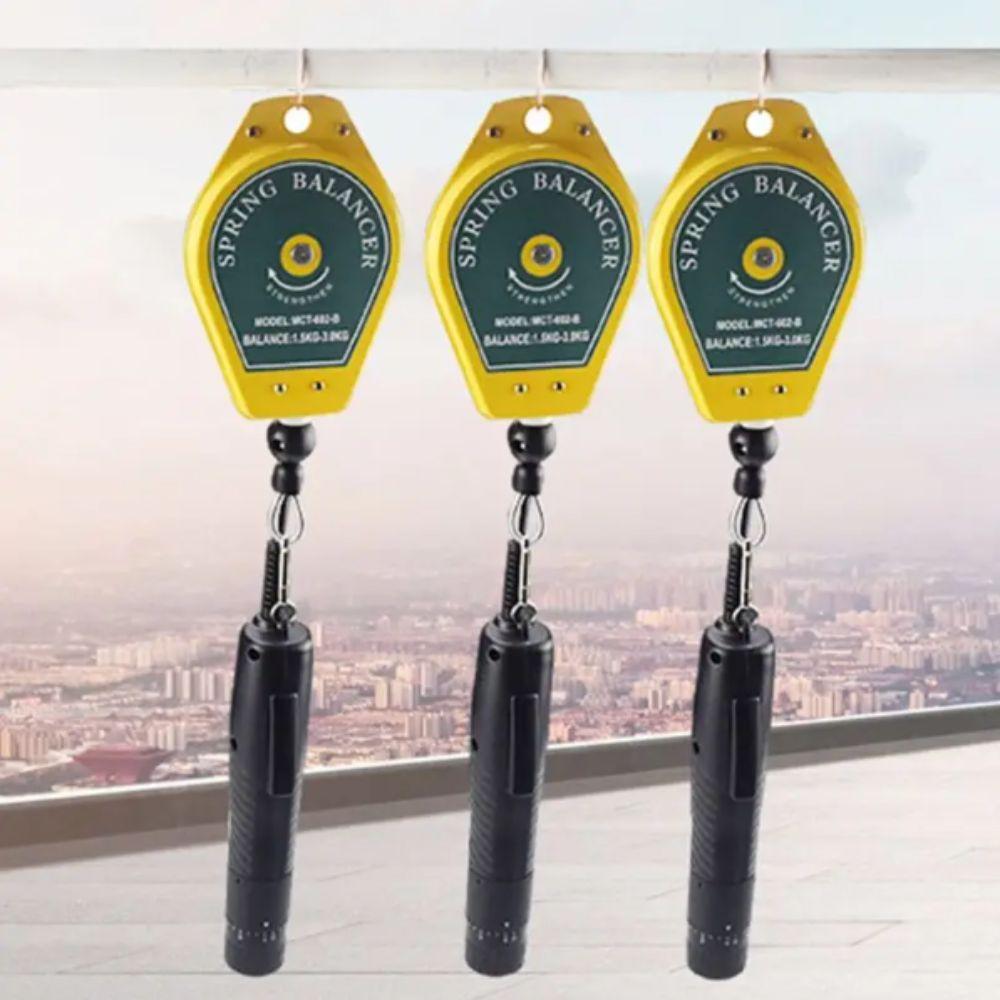 Steel Wire Rope Retractable Tool Holder Long-Lasting Coil Tool Fixture Holder Maintenance Work