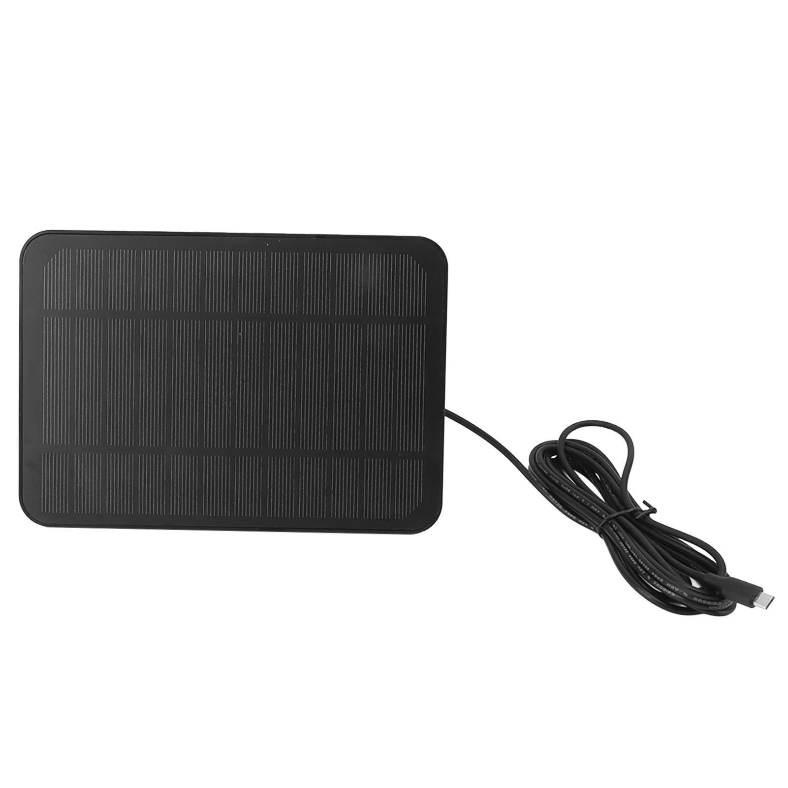 

4W 5V Solar Panel for for for Security Camera IP65 Waterproof Solar with 360 Degree Bracket