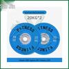 Youjin Rubber Color Barbell Weight Plate Set