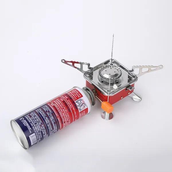 Portable Folding Cassette Stove Camping Cookware Outdoor Gas Stove Mini Square Stove