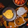 5Pcs Biscuits Mold Halloween Specter Cookie Cutter Biscuits Fondant Cookie Stamp Kitchen Tool Party Supplies
