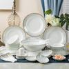 Huazao Baijia WZ Lanwei Jingdezhen New Chinese Ceramic 28-Piece Dinnerware Set