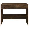 Desk in Smoked Oak Finish 101 x 50 x 76.5 cm Engineered Wood