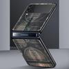 Football Basketball Tactical Board Hard PC Phone Case For Samsung Galaxy Z Flip 7 6 5 4 Black Cover For Galaxy Z Flip 3 Foldable