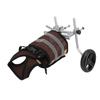 Dog Wheelchair Lightweight 2 Wheels Adjustable Dog Wheelchair with Reflective Stripes for Back Legs