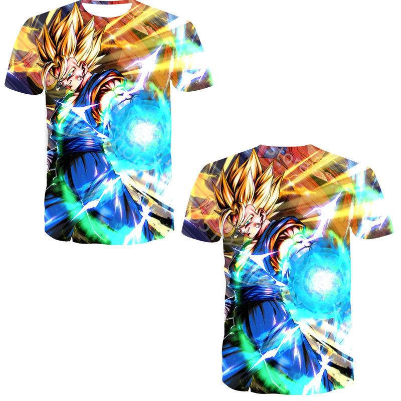 Anime Dragon Ball Goku Tshirts for Men Short Sleeve 2026 Japanese Anime