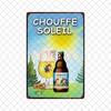 [ Mike86 ] Belgian Beer La Mc Cherry Chouffe Bok Soleil Metal Tin Sign Wall  Poster Iron Painting Pub Decoration S-02 20*30 CM