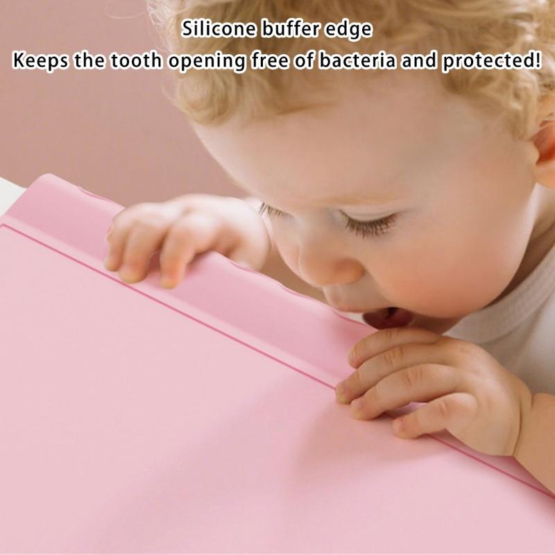 Baby Feeding Pad Reusable Kids Placemats Food Grade Silicone Tablemats Washable Dinner Placemat for Toddlers Newborn