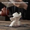 Japanese Samurai Incense Stick Holder Creative Modern Swordsman Design Ceramic Tea Ceremony Ornaments Home Office Decor Crafts