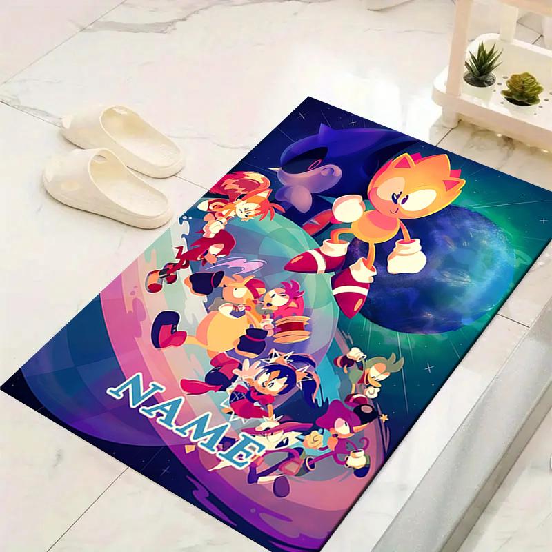 Custom 1Pc Sonic Boom Adventure Rug Office Carpet Indoor Outdoor Entrance Doormat Nonslip Soft And Comfortable Living Room D2915329