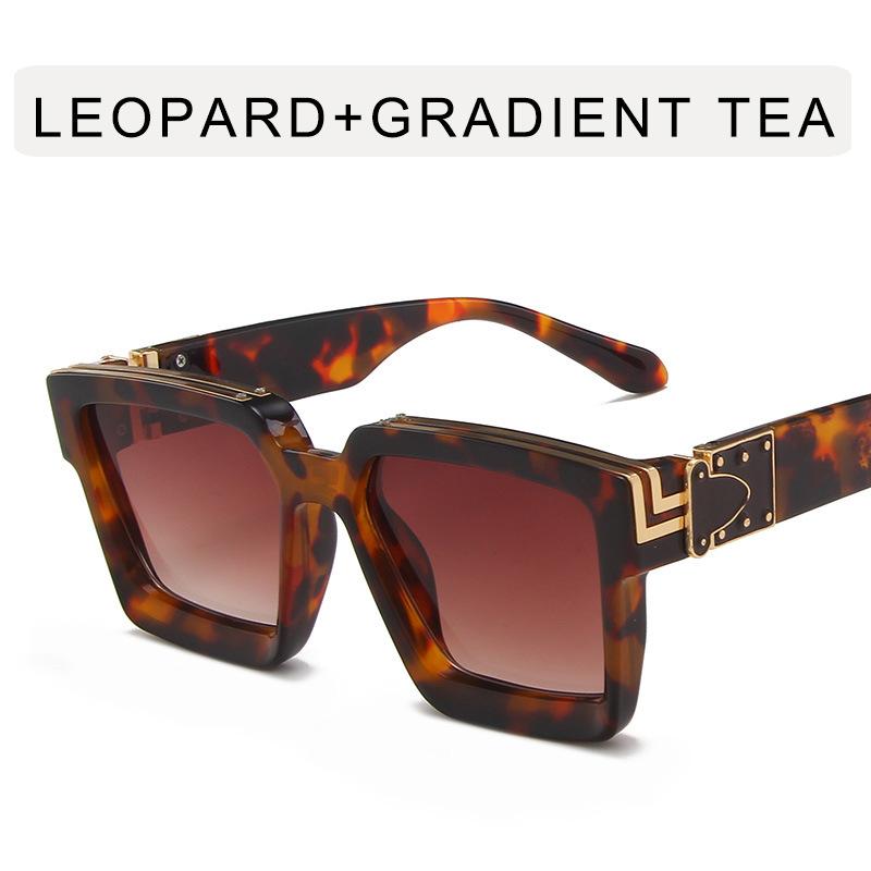 Fashion Style Designer Sunglasses Men Women Square Shape Stylish Sun glasses for Men Women European American Female Sunglass