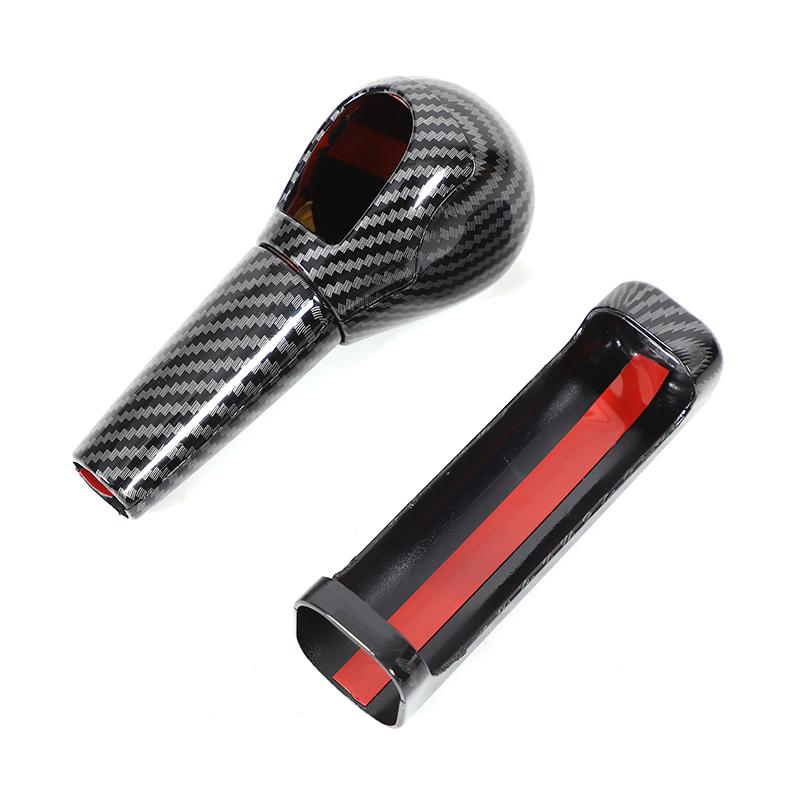 For Smart 453 Fortwo Forfour 16-21 Car Gear Head Cover Gear Handle Handbrake Shell Trim Stickers Interior Car Accessories