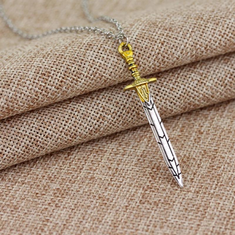 1 stuks Veel Percy Jackson Zwaard Ketting Mannen En Vrouwen Mode Sieraden Cadeaus Hoge Kwaliteit Zinklegering Accessoires