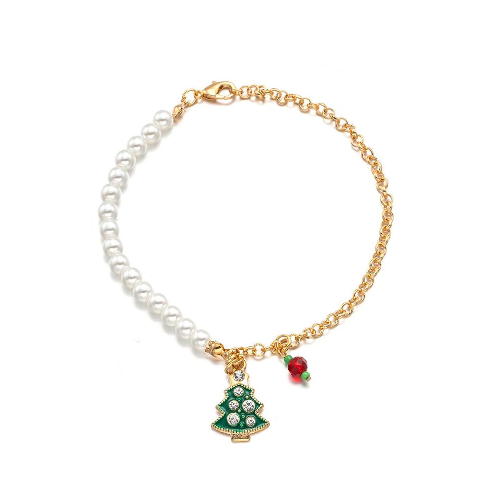 Christmas Alloy Jewelry: Tree, Santa, Snowman, Reindeer, and Bell Designs