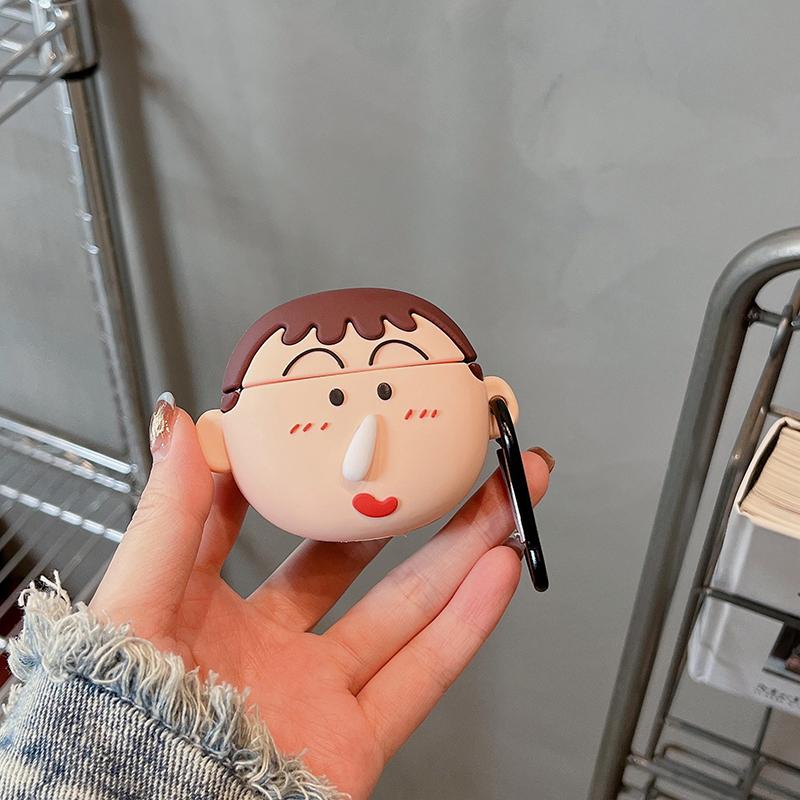 3D Cute Cartoon Silicone Wireless Earphone Case For Airpods Pro 2022 Japanese Anime Headphone Charging Box Cover For Airpods 1 2 3 2021