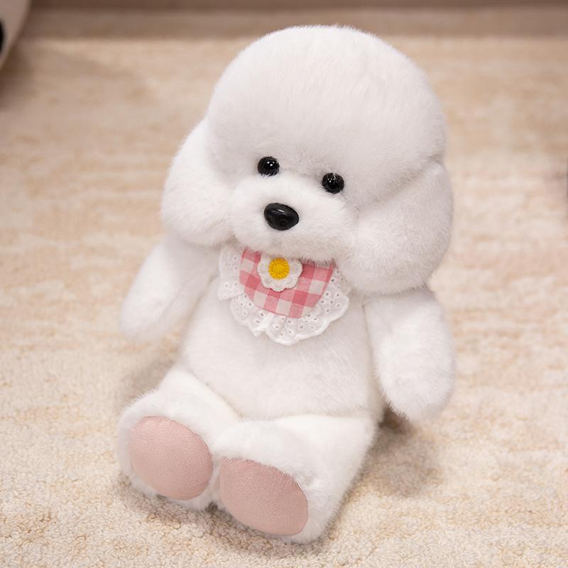 Schattige Simulatie Huisdier Hond Teddybeer Pluche Speelgoed Kawaii Poedel Pluche Knuffels Zachte Pop Lieve Slaapmaatje Woondecoratie 30cm