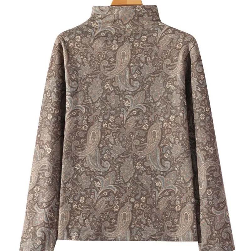 

Женские топы с длинными рукавами, осенние, хлопковые, удобные, эластичные, однотонные, с высоким воротом, свободного кроя XXXXL