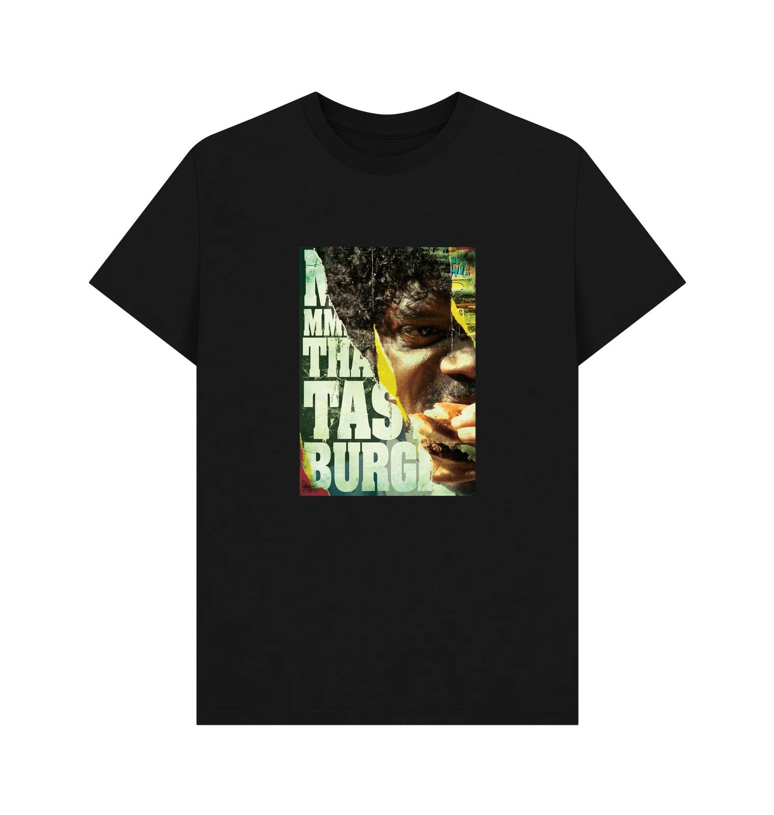 PREMIUM OFFICIAL Pulp Fiction Pulp Fiction Kahuna Burger Black T-Shirt 4XL