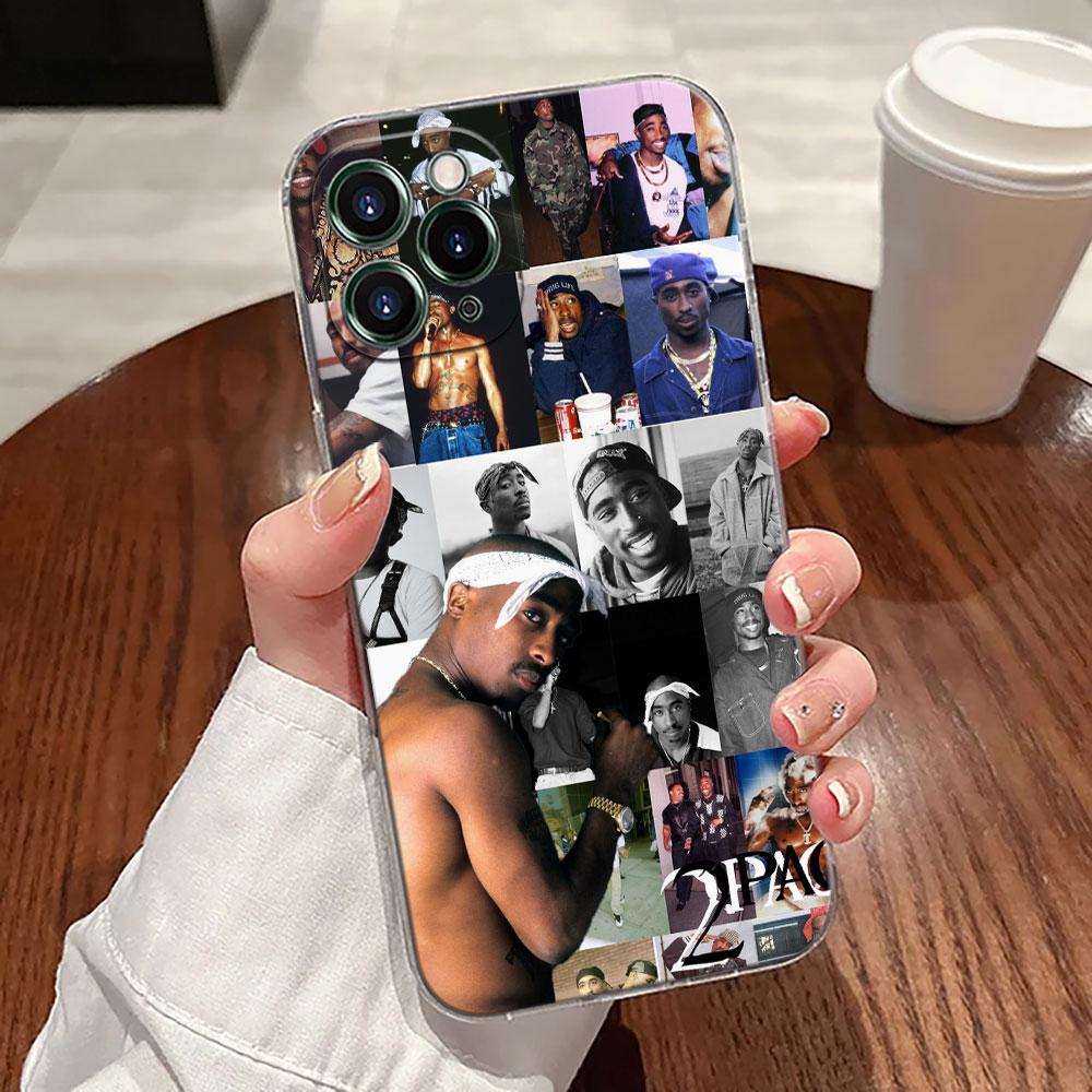 2 Pac Tupac Tupad Jada Rapper Case For Apple iPhone 17 16 15 14 13 12 11 Pro Max Plus 16E 17Air 17Pro Phone Cover Silicone Funda