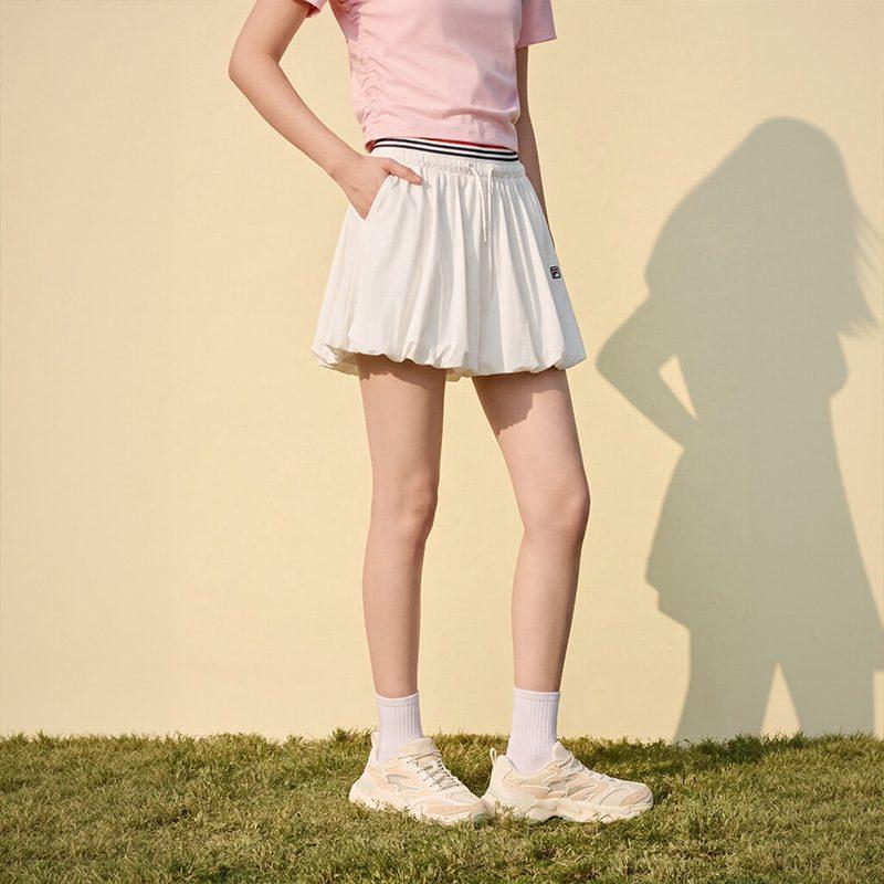FILA Casual Short Skirts Women's Cloud White F11W527301F-WT