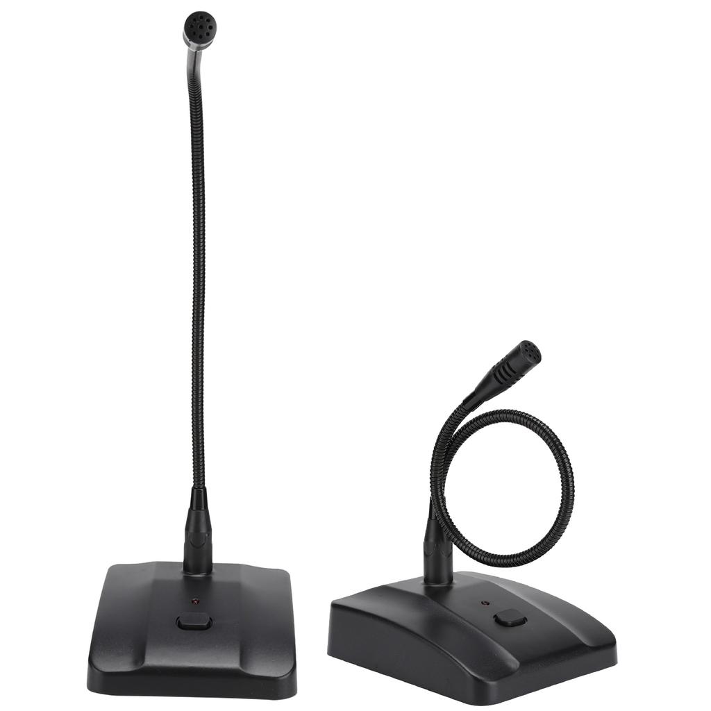 Desktop Wired Conference Gooseneck Type Microphone Heart Shape Directivity Capacitive
