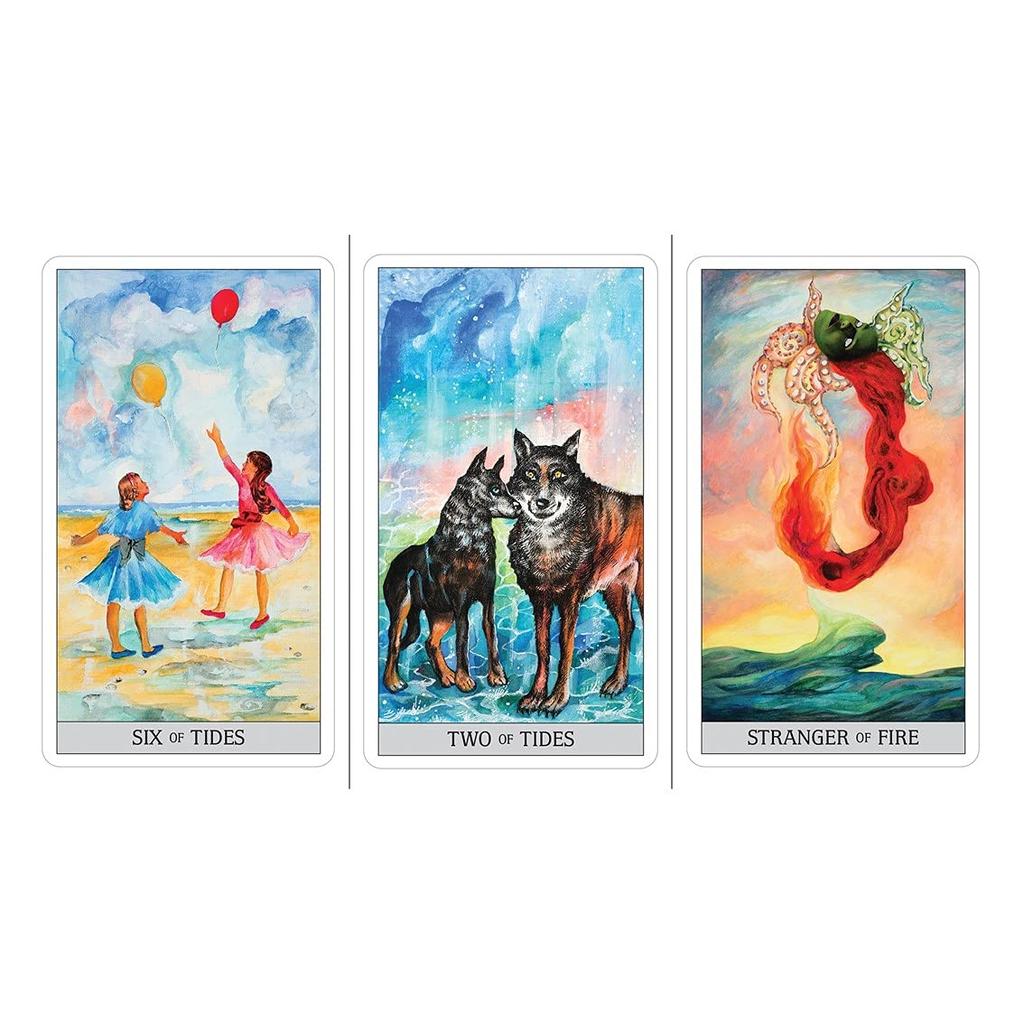 Kancharo 78-Card Tarot Card Set [Japaridze Tarot] Includes Japanese Tarot Card Instructions & Pouch (Authentic)