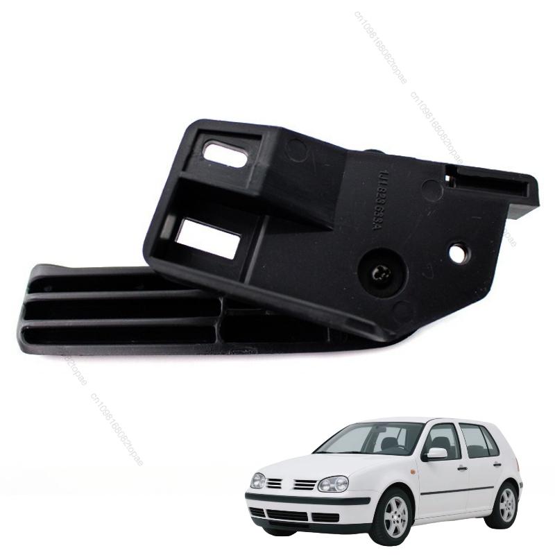 1J1823633A Black LHD Hood Release Grip Handle & Bracket For Jetta Golf MK4 Bora Polo Beetle Seat Skoda