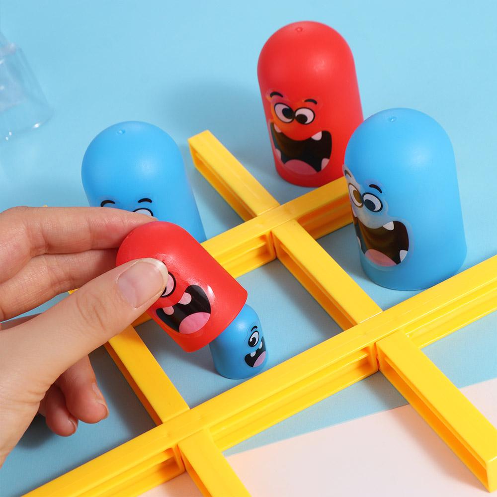 Interactive Big Eat Small Gobble Board Toys Board Game Noughts And Crosses Toy  Friends