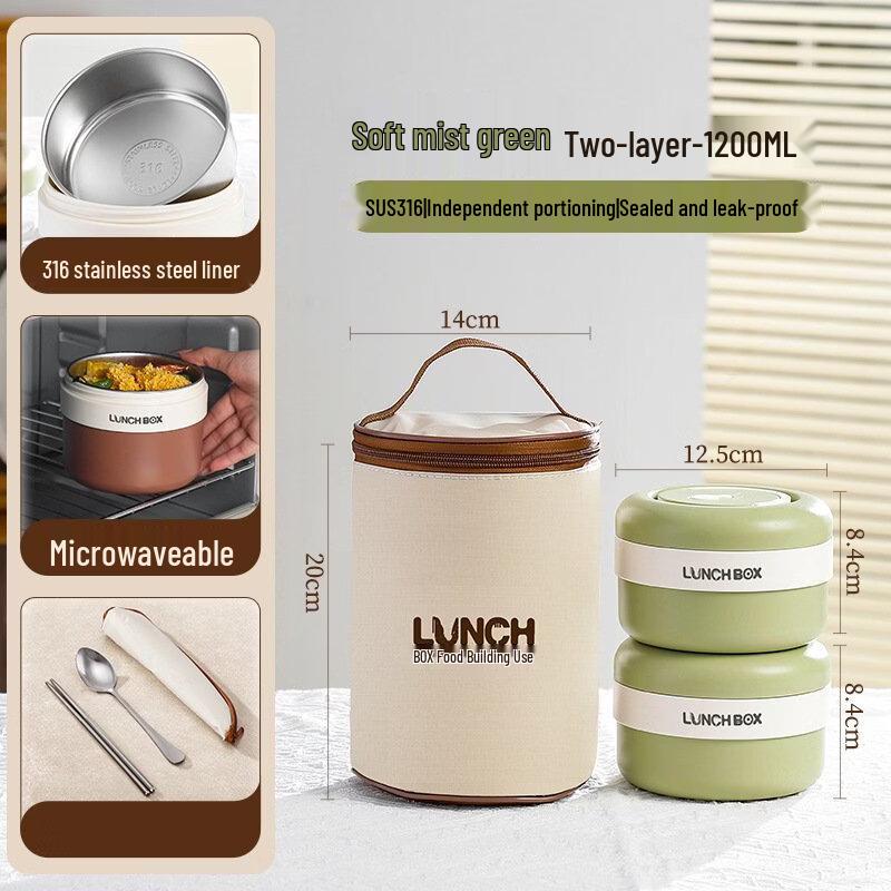 ZISIZ Portable Microwave Lunch Box