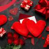 Valentine's Day Red Love Plush Toy 24pc