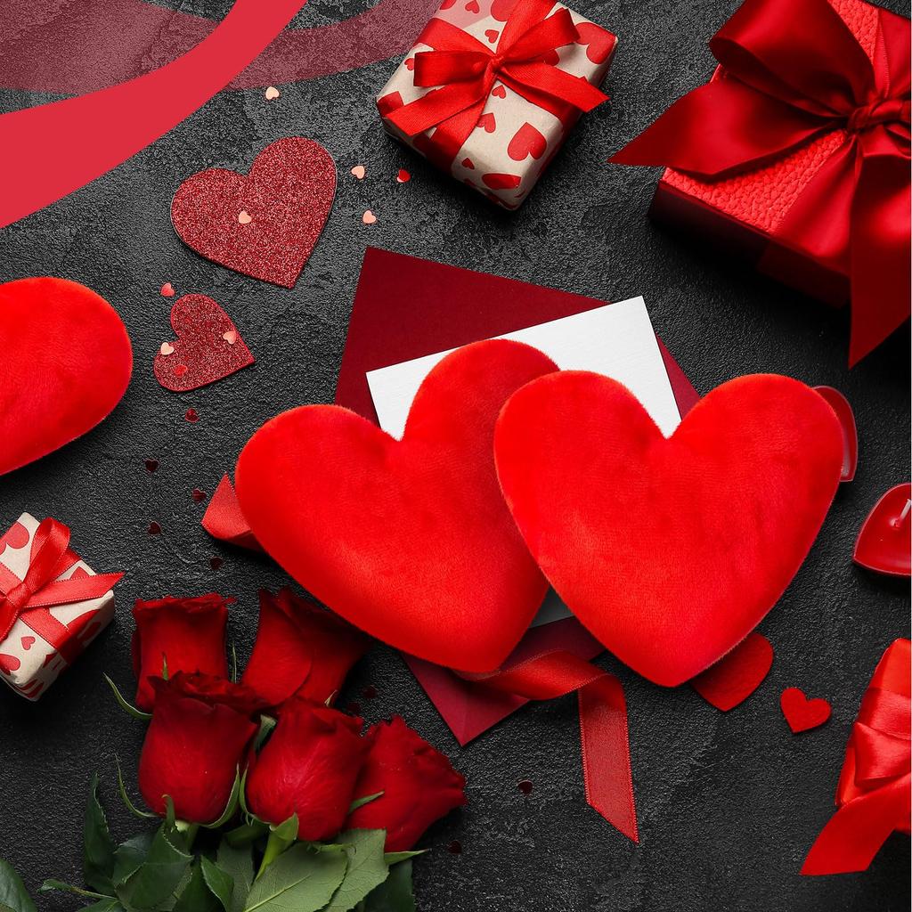 Valentine's Day Red Love Plush Toy 24pc