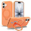 Case for iPhone 17 - TPU+PC, Orange, Shockproof
