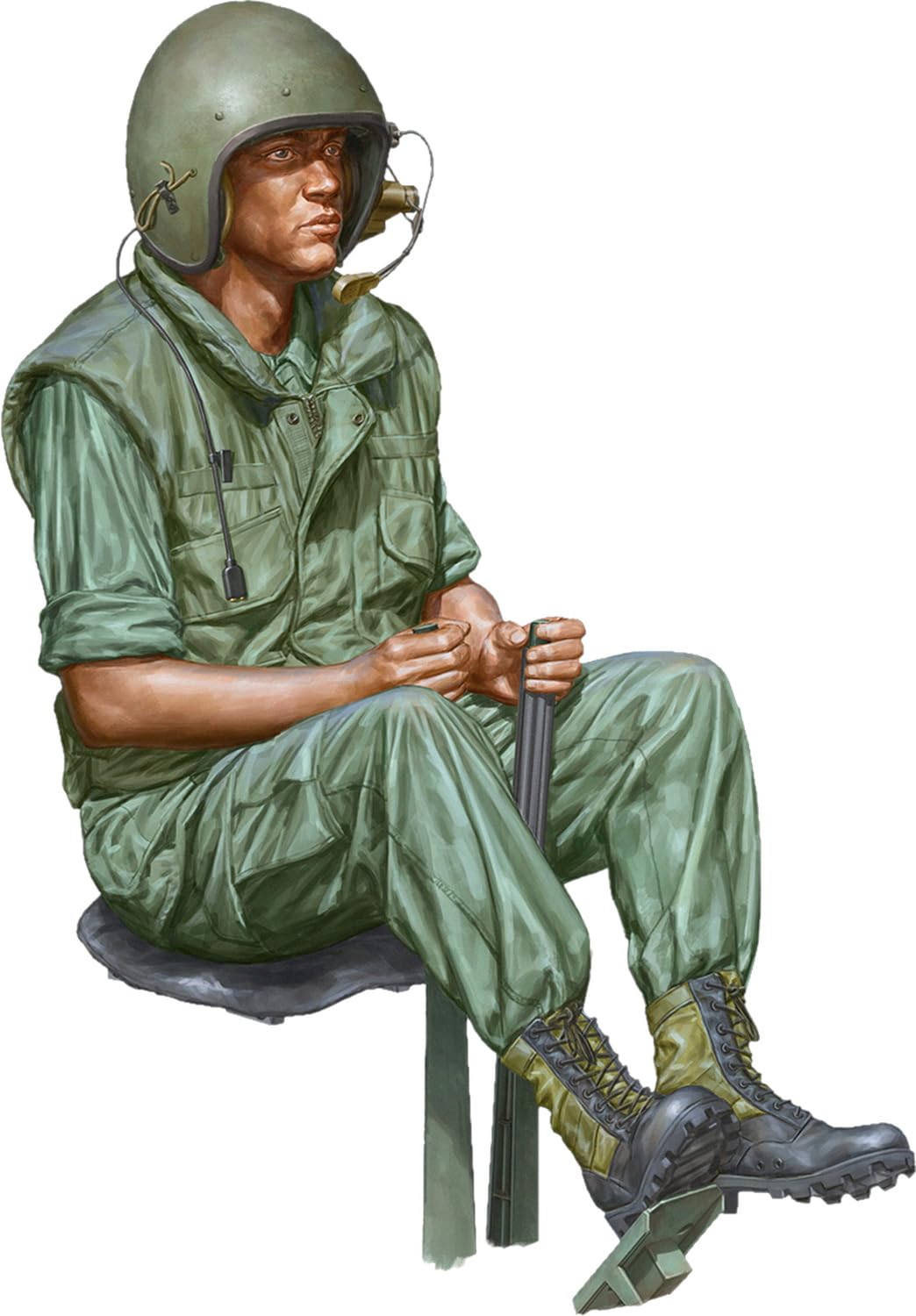 

Jason Studio 116 American M113 Armored Personnel Car Driver Vietnam Resin Kit CJ16018