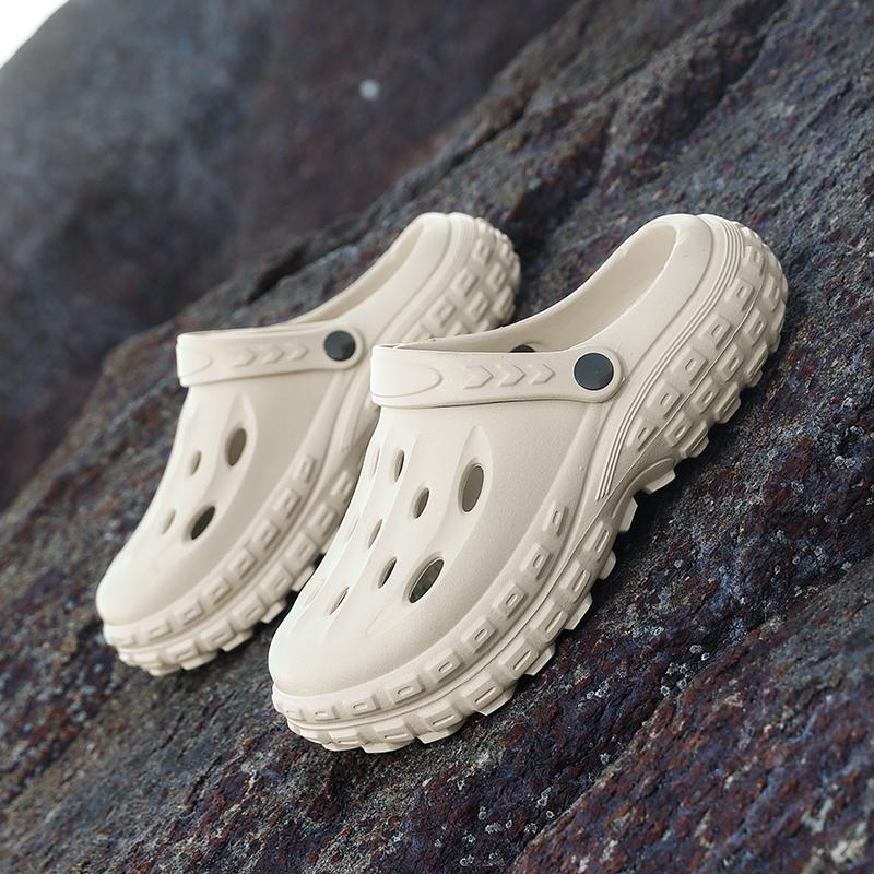 Mens Summertime Garden Shoes Non Slip Breathable Sandal Shoes Eva Stylish Slide Shoes Unisex Soft Orginal Slides Women High Quality Solid