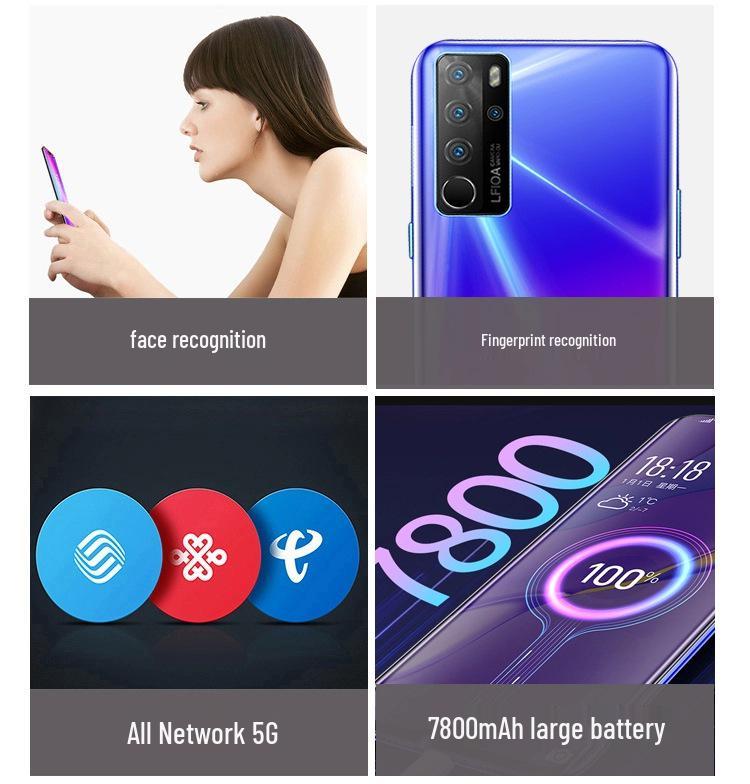 6,8" 5G Dual-SIM-Smartphone, 512 GB – Ideal für Gaming, Studenten und Senioren