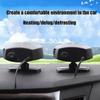 Portable Car Heater, Car Heater 12/24V Car Heater Windshield Defogger Car Heater