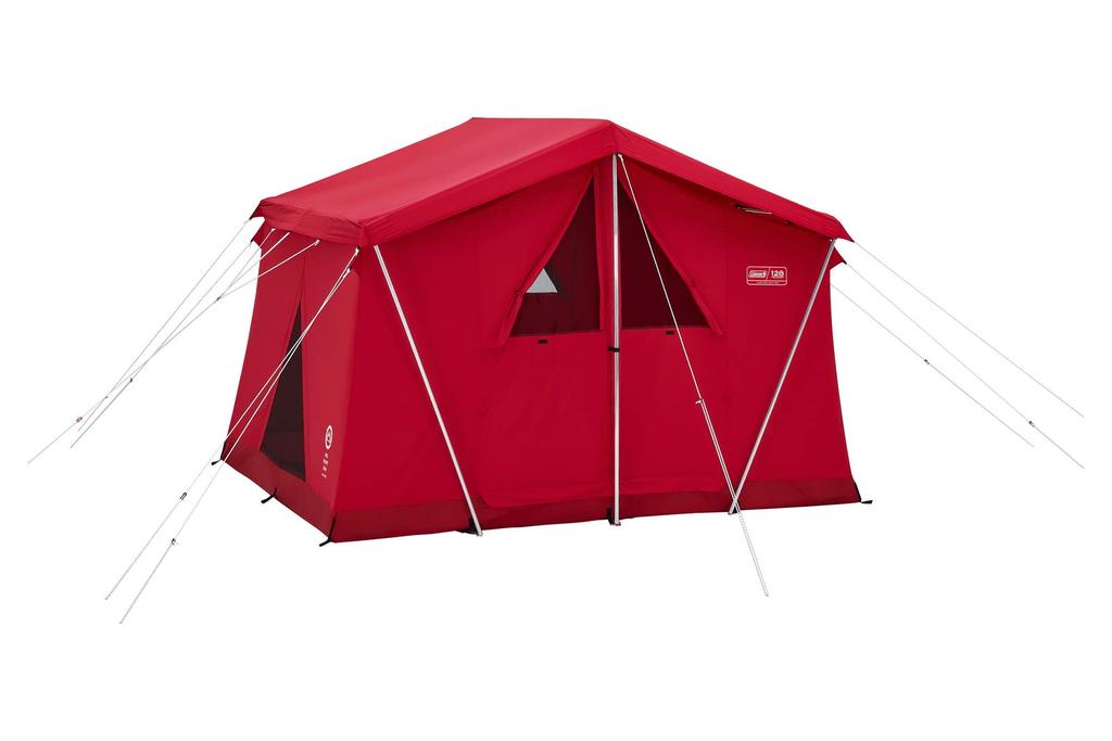 Coleman Tent 120th Anniversary Tent Tarp Set Red &