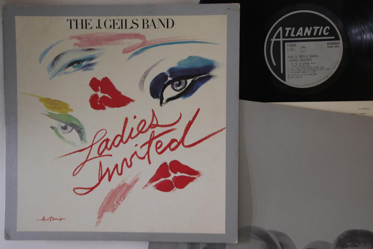 

LP-пластинка J. GEILS BAND - Ladies Invited P8402A ATLANTIC 1973 Япония Рок Б/У