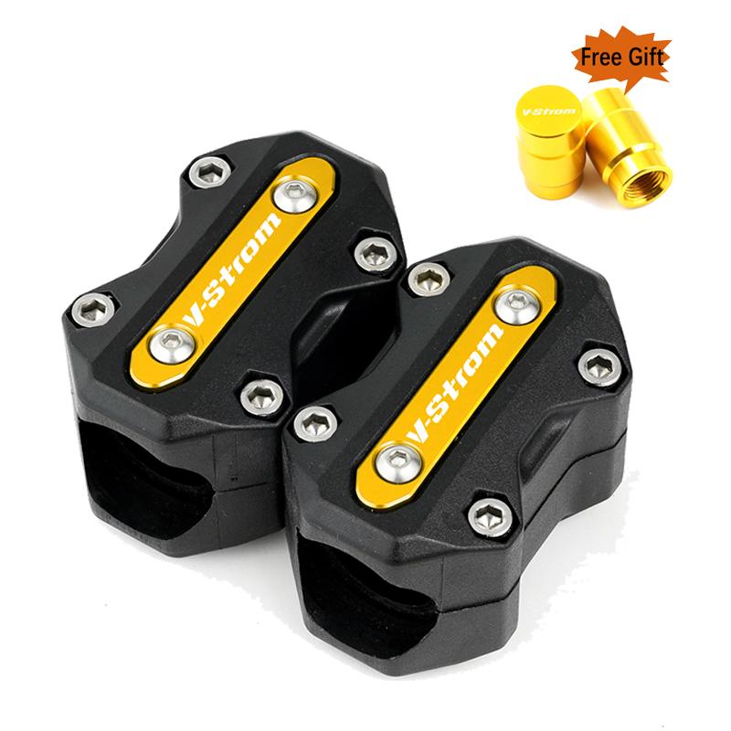 V strom 650 dl Crash Bars Ochranný blok nárazníku motoru pro Suzuki Vstrom 650 1000 v-strom 1050 xt DL650 DL1000 dl250