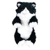 Sunlemon Hizaneko Suyasuya Plush Toy Cat Black and White 15x18x34cm Cute Animal Stuffed Toy